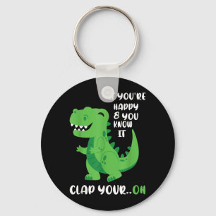 If Youre Happy and You Know It Clap Your Hands Oh Key Ring