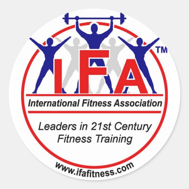 IFA Round Sticker (Front)
