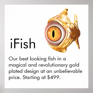 IFish advertising Poster