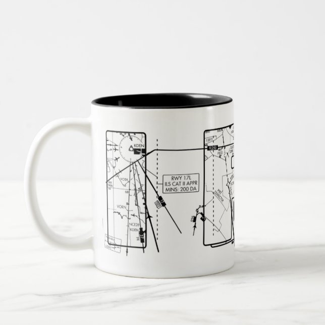 IFR Aviation Chart Mug (Left)