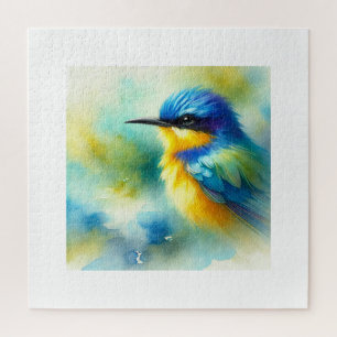 Ifrita bird 280924AREF140 - Watercolor Jigsaw Puzzle