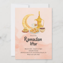 Iftar Food Ramadan Invitation