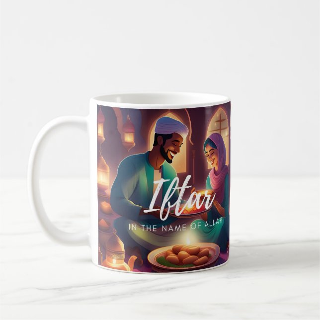 Iftar Husband and Wife Mug (Left)