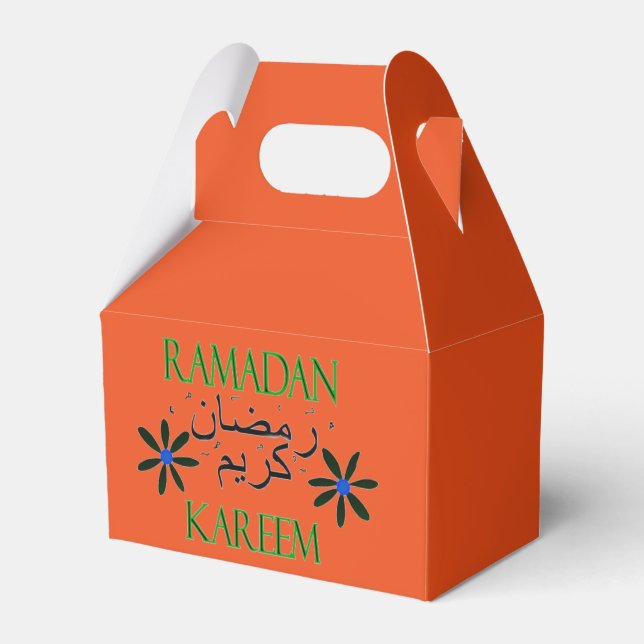 Iftar Ramadan kareem Favour Box (Front Side)