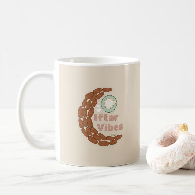Iftar vibes inspired coffee mug (With Donut)