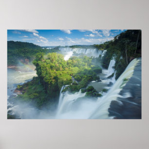 Igauzu Falls In Argentina Poster