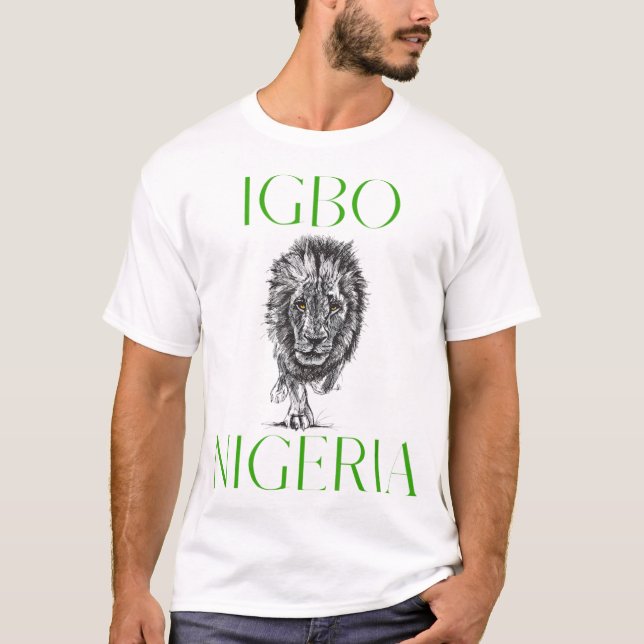 Igbo Nigeria Ancestry Initiation Dna Results T-Shirt (Front)