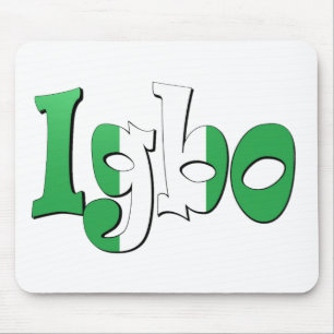 Igbo (Nigerian Flag) Mouse Pad