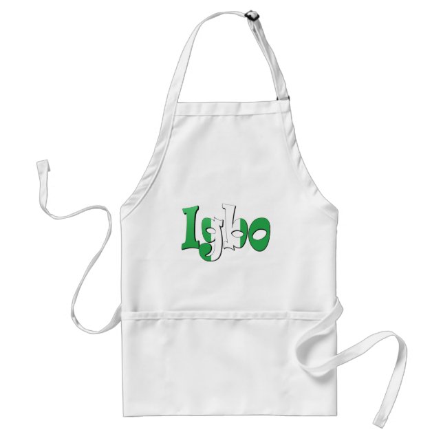 Igbo (Nigerian Flag) Standard Apron (Front)