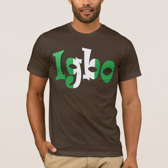 Igbo (Nigerian Flag) T-Shirt (Front)