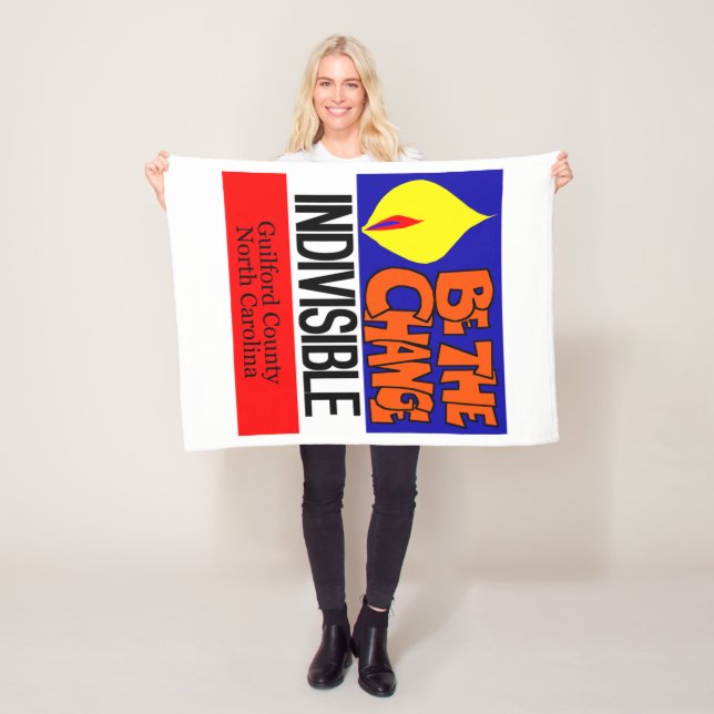 IGC-Be the Change Fleece Blanket (In Situ)
