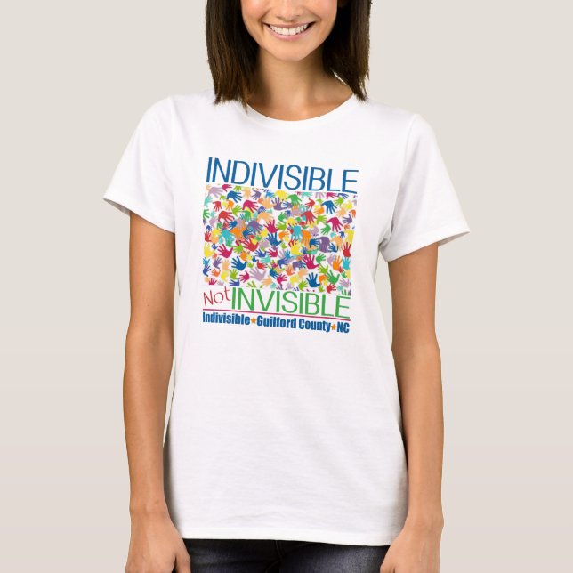 IGC - Indivisible NOT Invisible T-Shirt (Front)