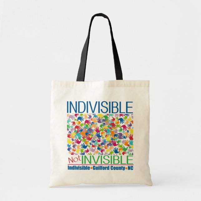 IGC - Indivisible NOT Invisible Tote Bag (Front)