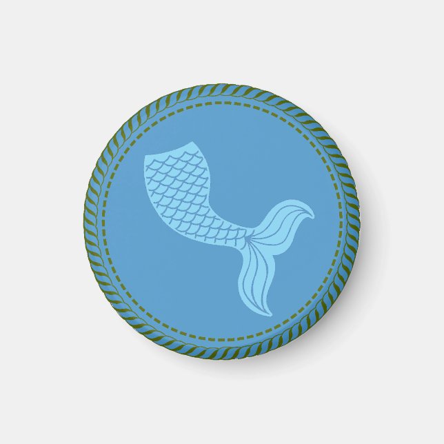 IGGPPCamp 2025 Troop Pride Siren Magnet (Front)