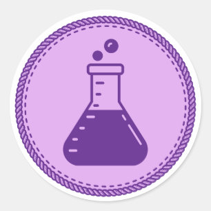 IGGPPCamp Badge Sticker - Bunsen