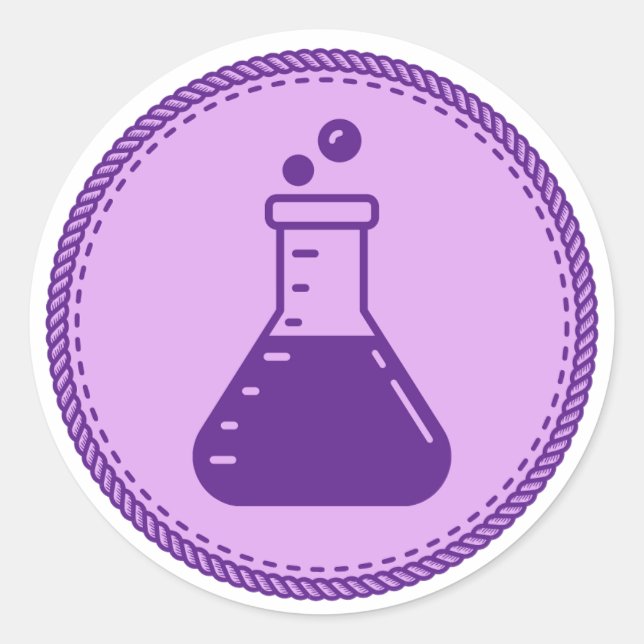 IGGPPCamp Badge Sticker - Bunsen (Front)