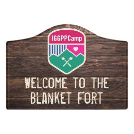 IGGPPCamp Blanket Fort Sign