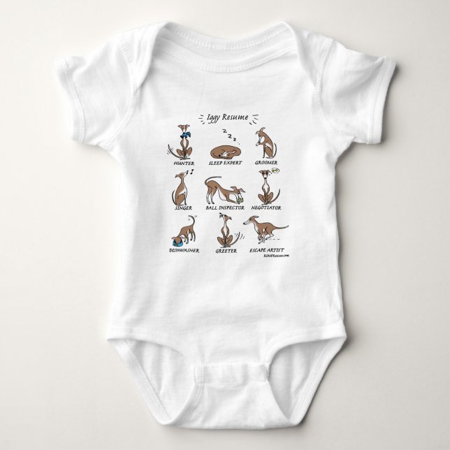 Iggy Rescue Baby Bodysuit (Front)