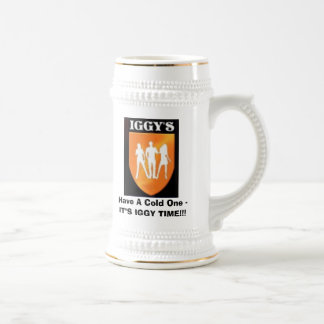 Iggy'sLogo, Have A Cold One -IT Beer Stein