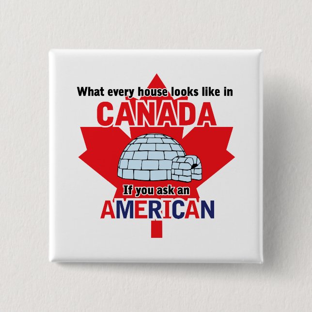 Igloo 15 Cm Square Badge (Front)