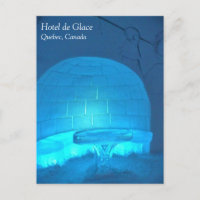 Igloo Room at Hotel de Glace, Quebec, Canada