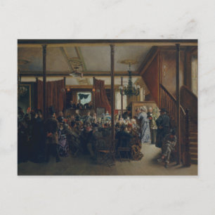 Ignacio de Leon y Escosura - Auction Sale Postcard