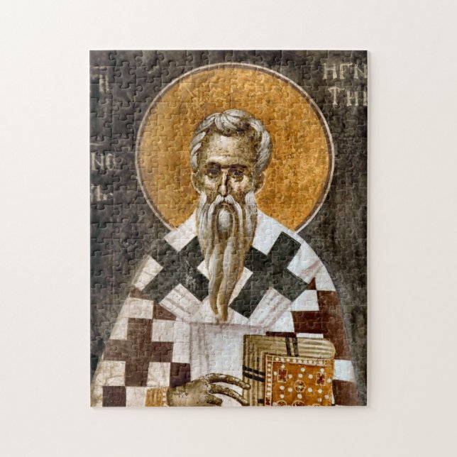 Ignatius of Antioch Orthodox Christian Icon Jigsaw Puzzle (Vertical)