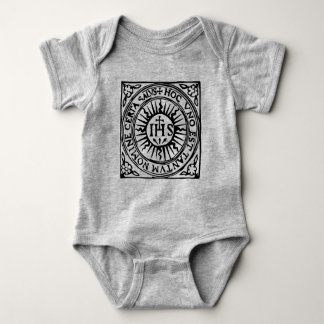  Ignatius of Loyola, Christogram Baby Bodysuit