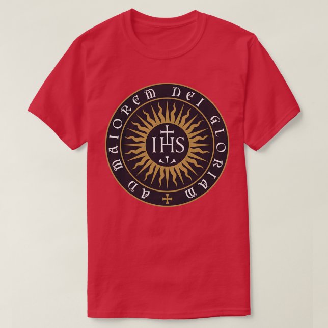 Ignatius of Loyola Society of Jesus T-Shirt (Design Front)