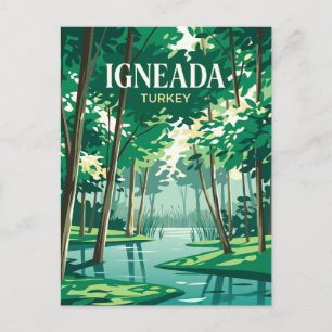 Igneada Floodplain Forests National Park Turkey Postcard