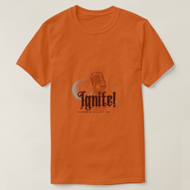 IGNITE! Brand Merch by SWAG Inc. T-Shirt (Design Front)