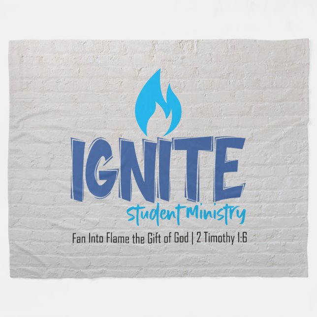 Ignite Fleece Blanket (Front (Horizontal))