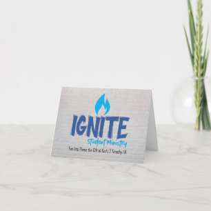 Ignite Folded Note Card