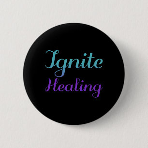 Ignite Healing Prevention Artwork 6 Cm Round Badge