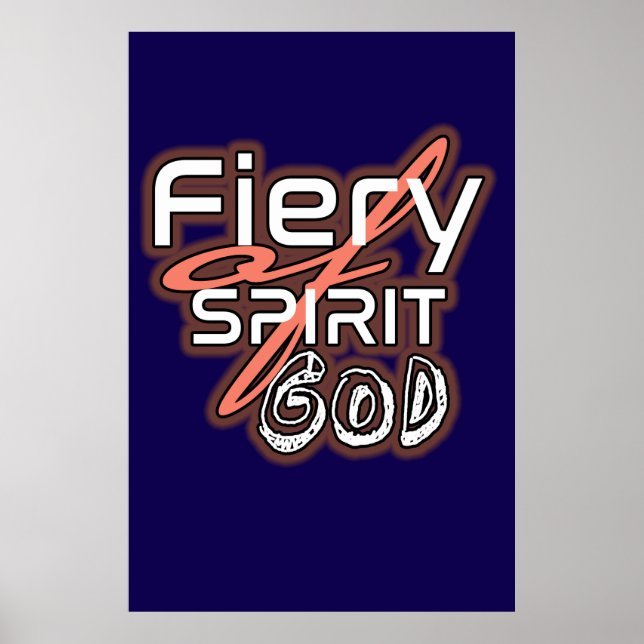  Ignite Hope: Fiery Spirit of God Poster (Front)