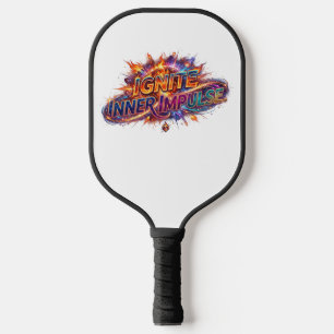 Ignite Inner Impulse –Motivational Graphic T-Shirt Pickleball Paddle