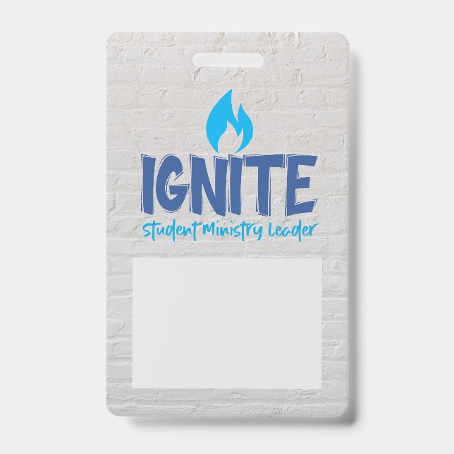 Ignite Leader Badge ID Badge (Front)