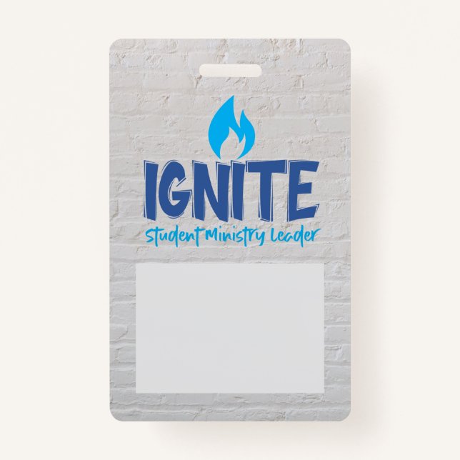 Ignite Leader Badge ID Badge (Front)