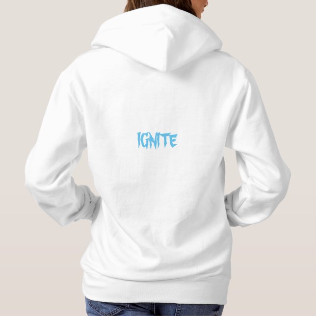 Ignite, shatter me hoodie merch (Back)