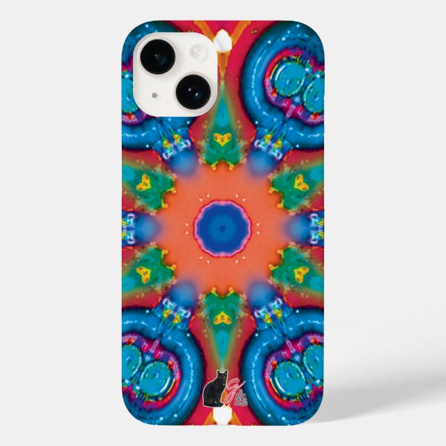 Ignition Kaleidoscope iPhone Case (Back)
