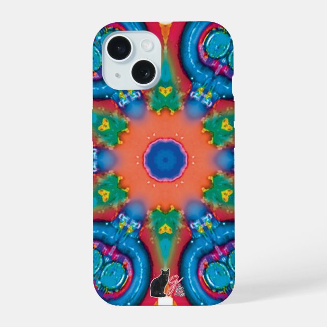 Ignition Kaleidoscope iPhone Case (Back)