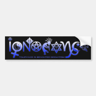 'IGNORANCE' BUMPER STICKER