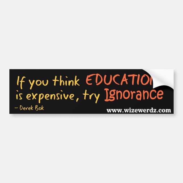 Ignorance sticker (Front)