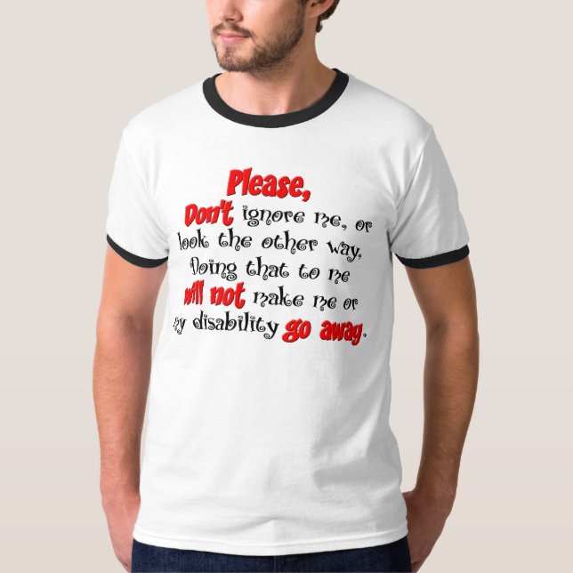 Ignore T-Shirt (Front)