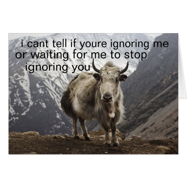 ignoring (Front Horizontal)