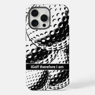iGolf Abstract Funny Golf Humour iPhone 15 Pro Max Case