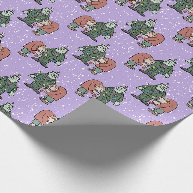Igor and the Monster Wrapping Paper (Corner)