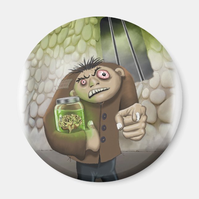 Igor has the Brains Magnet (Front)