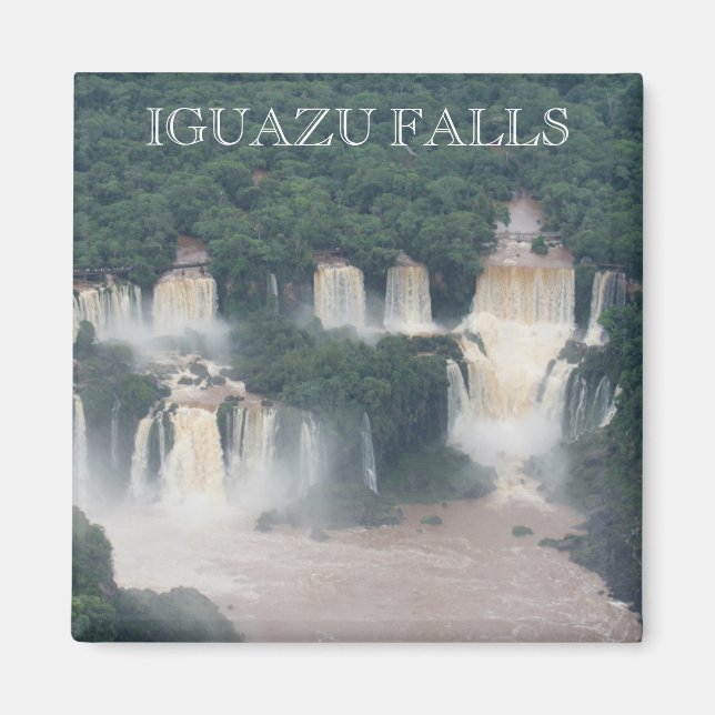 iguaçu falls brazil magnet (Front)