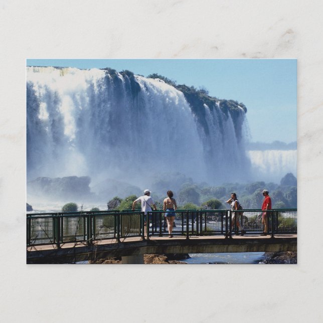 Iguacu Falls, Brazil Postcard (Front)